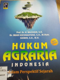 Hukum Agraria Indonesia