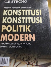 Modern Political Contutions Konstitusi Politik Modern