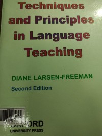 Techniques And Priciples In Language Teaching
