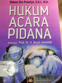 Hukum Acara Pidana