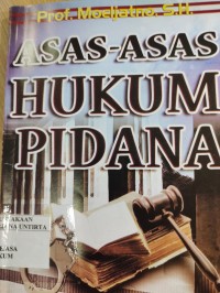 Asas Asas Hukum Pidana