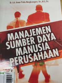 Manajemen Sumber Daya Manusia Perusahaan