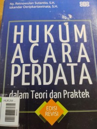 Hukum Acara Perdata Dalam Teori dan Praktek