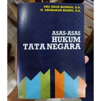 asas-asas hukum tatanegara