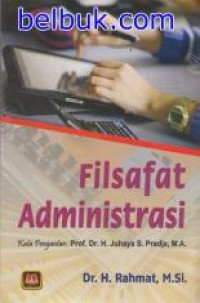 filsafat administrasi