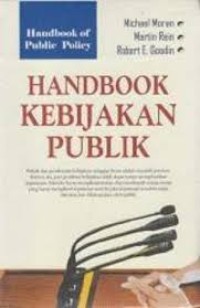 handbook kebijakan publik