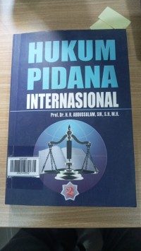 hukum pidana internasional