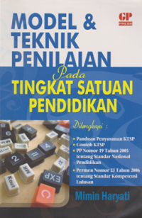 model dan teknik penilaian pada tingkat satuan pendidikan