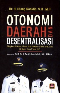 Otonomi Daerah dan desentralisasi